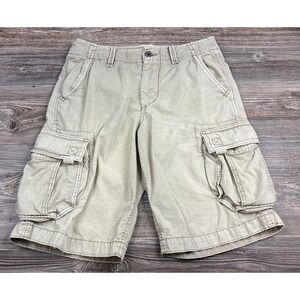 American‎ Eagle Outfitters Cargo Shorts Mens 30 Fits 32x12 Longer Length Utility